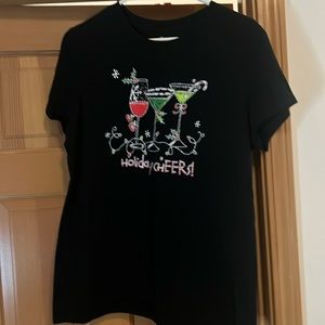 Holiday Cheers large shirt